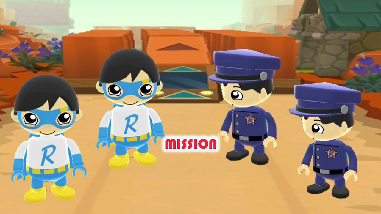 Tag With Ryan  Sgt  Ryan vs Blue Titan Ryan Complete New Mission!