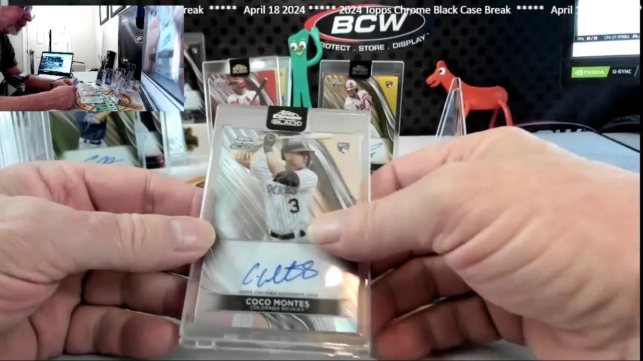 2024 Topps Chrome Black case break