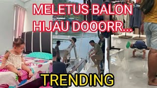 KUMPULAN MELETUS BALON HIJAU DOOR.. TRENDING TIKTOK