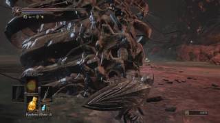 DARK SOULS III Lago Ardente Verme gigante