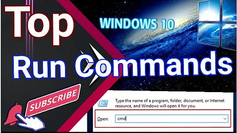 Top 10 windows Run commands you should know