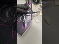 PRECISION ASMR CUTS ⚡ | 38 exact cuts to make a low-poly Owl. Pure oddly satisfying mech