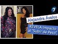 Alejandra valos REVELA IMPACTO de SUBIR 30Kg/Multimedia7