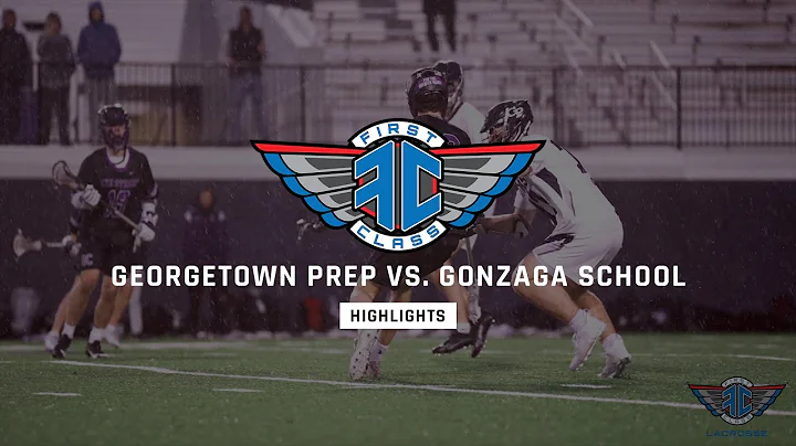 Highlights | Georgetown Prep vs. Gonzaga School | 2023 Lacrosse