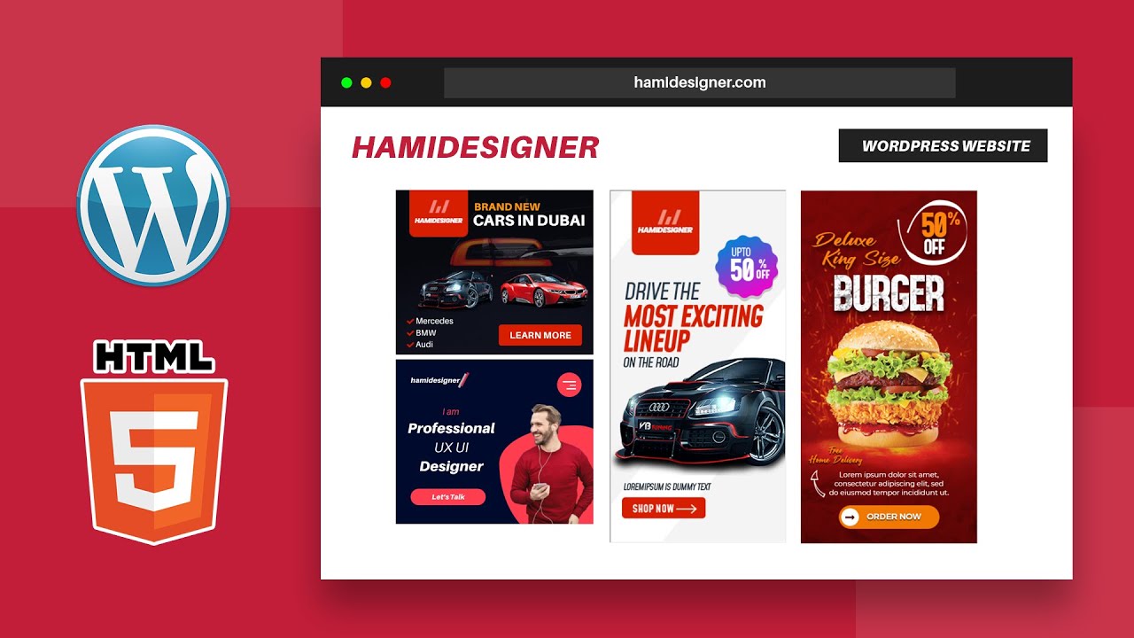 Update How to upload HTML 5 banner ads to WordPress website | HTML 5 Banners Ads Portfolio