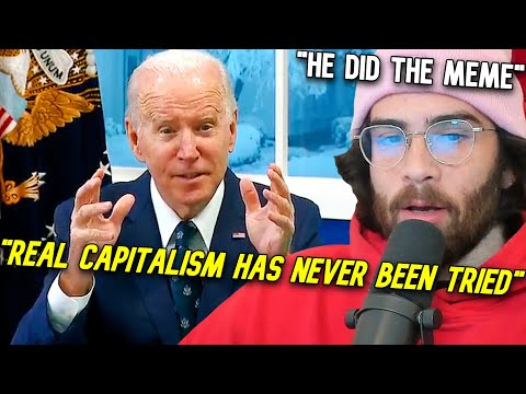 Thumbnail for Biden on ''Real'' Capitalism | Hasanabi Reacts