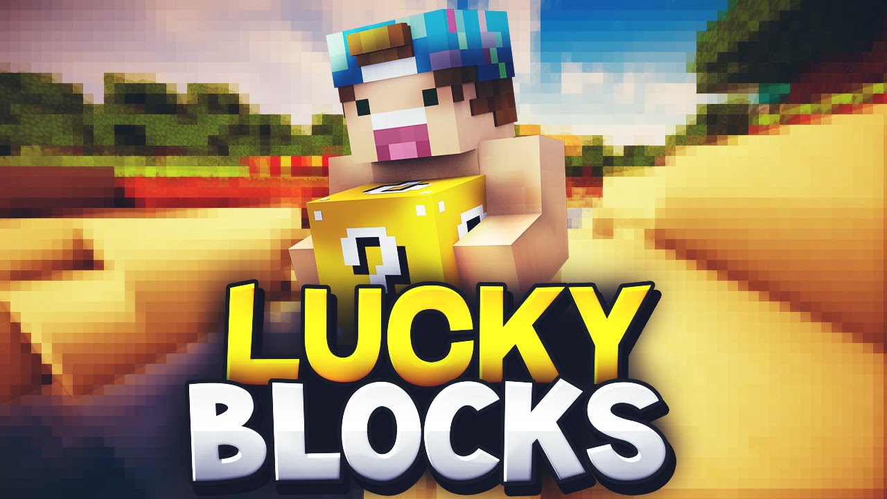 Mclucky. Minecraft Error Lucky Block.