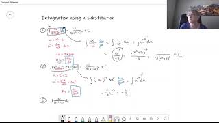 Integration by u-substitution