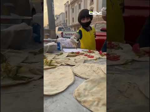 عكاظ تشارك أهالي حي الفيصلية المدينة المنورة الإفطار الرمضاني رمضان يجمعنا المدينة المنورة