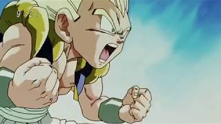 Dragon Ball Z Kai-Gotenks Goes Super Saiyan 3 For The First Time (Japanese)