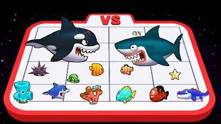 🐟 Merge Fish: Deep Sea Warfare Gameplay | Epic Fish Battle & Evolution