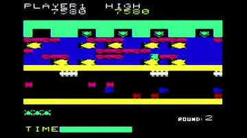Frogger - Commodore Vic-20 - Real Hardware