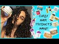 CURLY HAIR PRODUCTS HAUL! BOUNCE CURL, NOT YOUR MOTHERS, TRELUXE, MIELLE AND MORE!!!