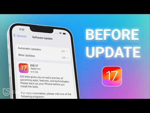 How to Update to iOS 17 / iOS 17 RC - Tips Before Upgrade iOS 17