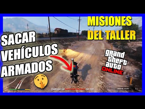 *TRUCO* GANA DINERO FACIL SACA VEHICULOS ARMADOS en MISIONES del TALLER GTA 5 ONLINE hqdefault