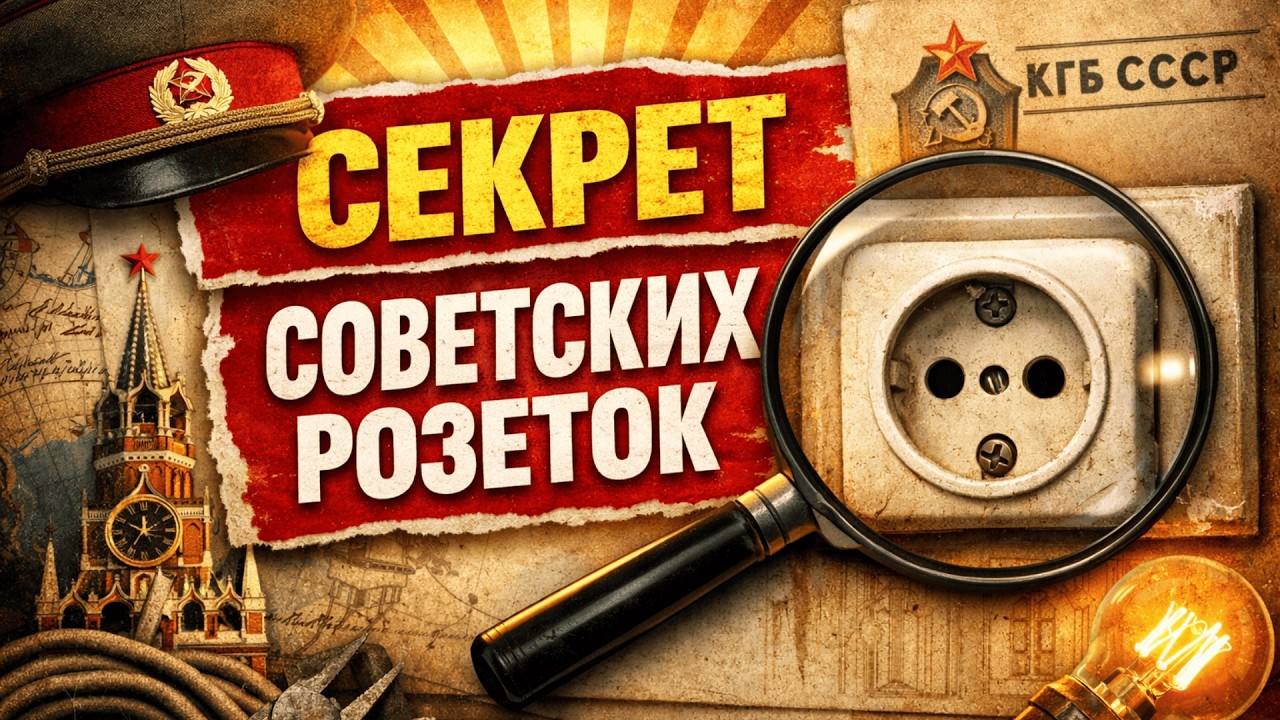 Высокие РОЗЕТКИ СССР: зачем так ставили