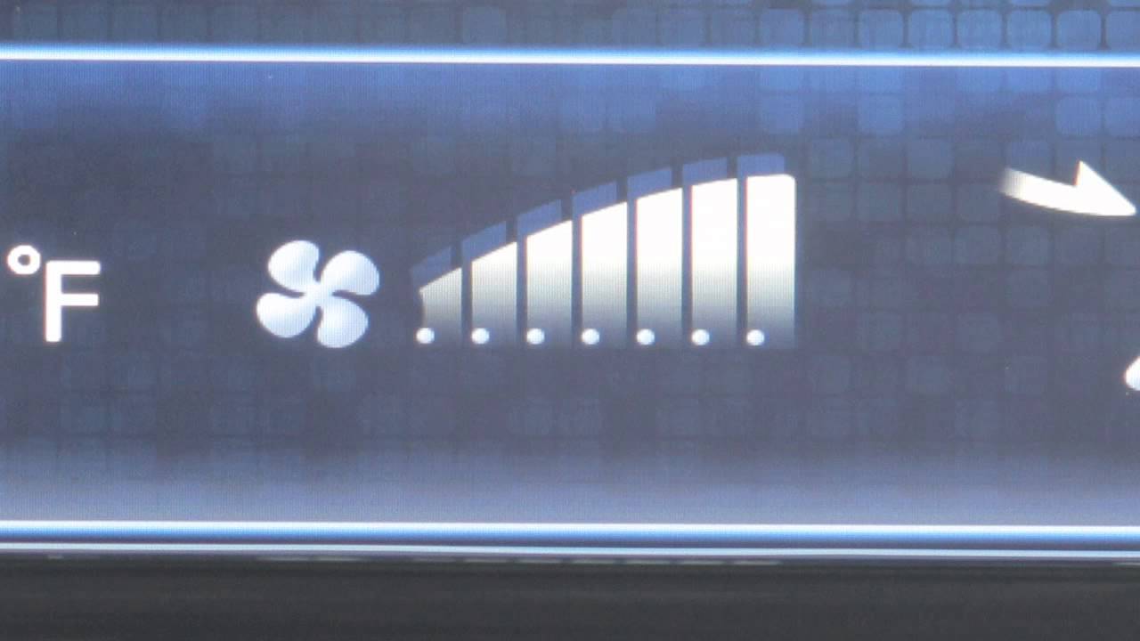 2012 NISSAN LEAF Automatic Climate Controls YouTube