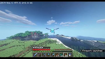 I tried Minecraft shaders for the first time.