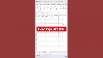 Excel Tips #short #shorts #shortvideo #shortsvideo #youtubeshorts #youtube #viral #viralvideo #yt