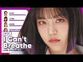 GWSN - I Can&#39;t Breathe (Line Distribution)