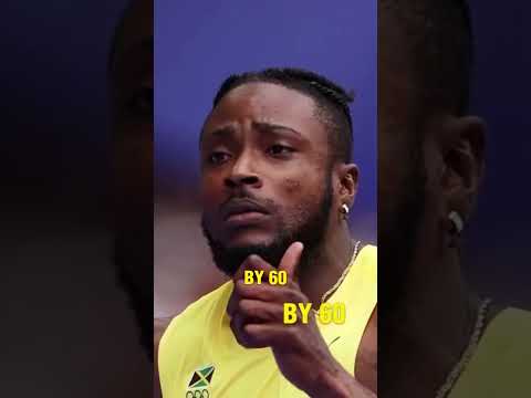 The Historic 2024 Jamaican Olympic Trials  kishane Thompson's Breakthrough #shorts