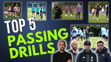 5 Best Soccer Passing Drills to IMPROVE Your Team!