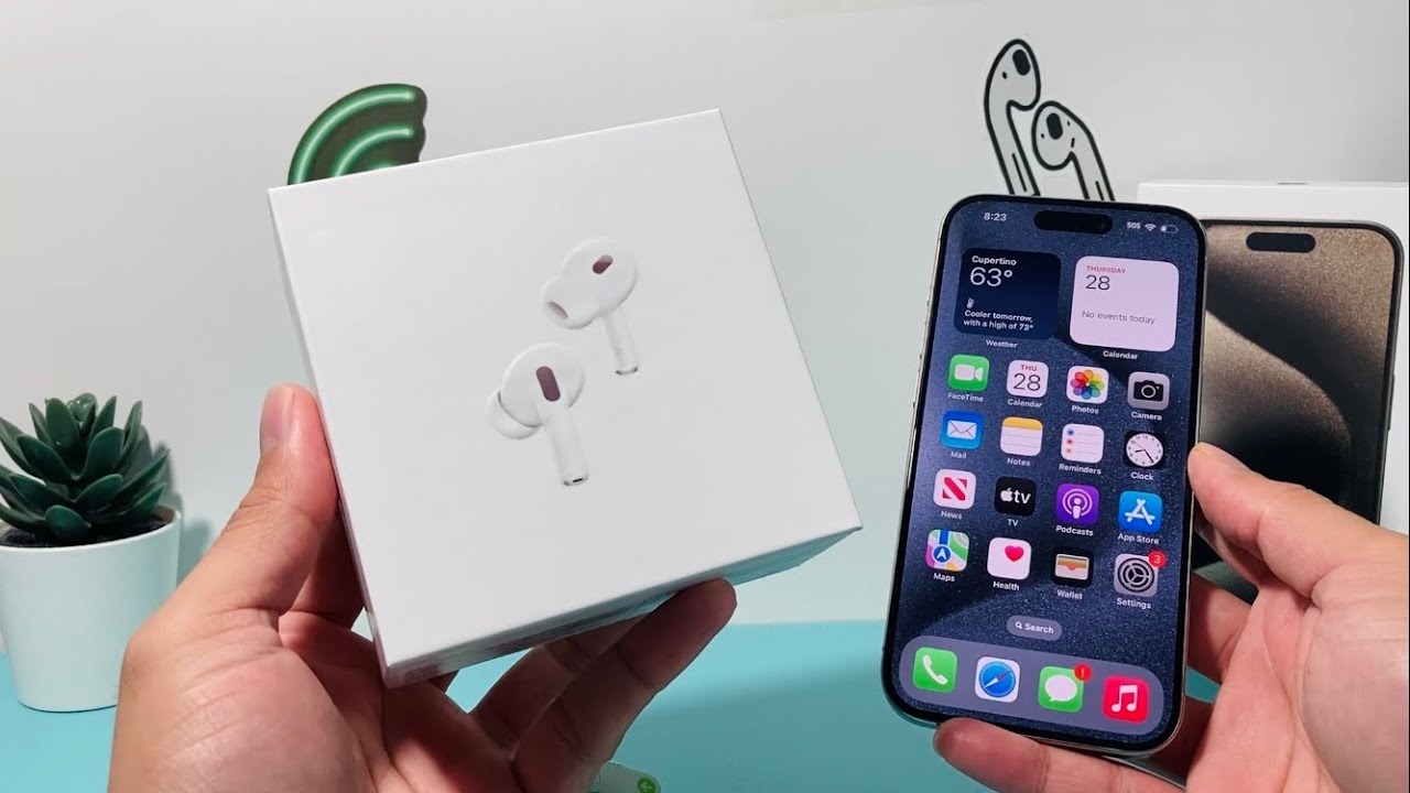 Air pods pro 2 Clone with all iOS features working - Compatible