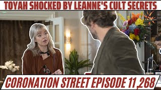 Coronation Street Spoilers Episode 11,268: Toyah Shocked by Leanne's Cult Secrets (May 17, 2024)