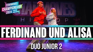 Ferdinand und Alisa | Duo Junior 2 | Starmoves Championship 2024