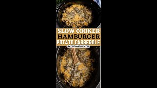 Slow cooker beef and Potato