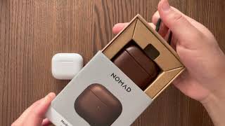 NOMAD AirPod 3 Leather Case - Unboxing