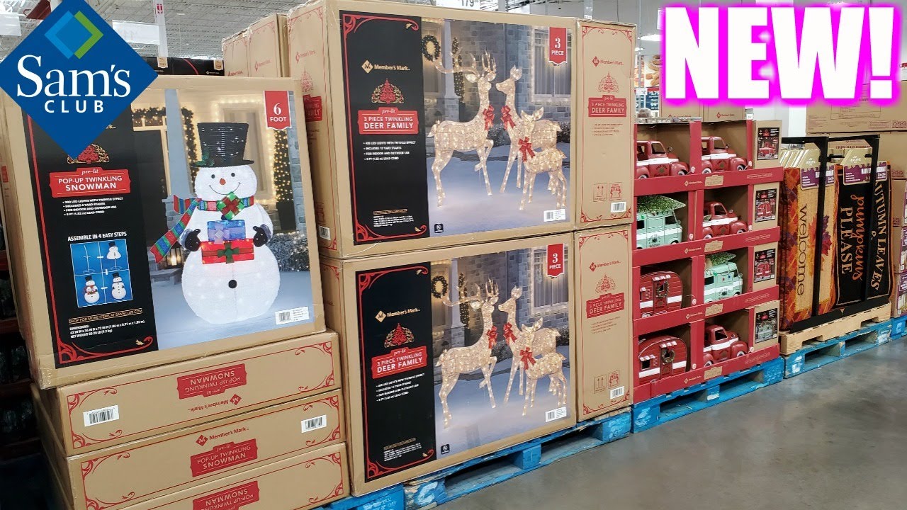SAM'S CLUB NEW FINDS SWEATERS AND CHRISTMAS SHOP WITH ME 2020