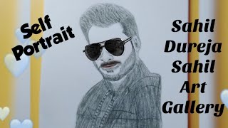 Self Portrait | Own Sketch | Sketch of Mine | how to draw | Face Drawing