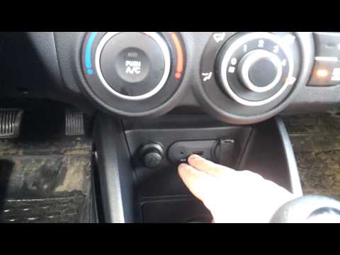 Kia Rio usb and aux