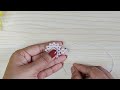very simple &amp; attractive glass pearl bracelet|handmade bracelet making at home| friendship band 2022