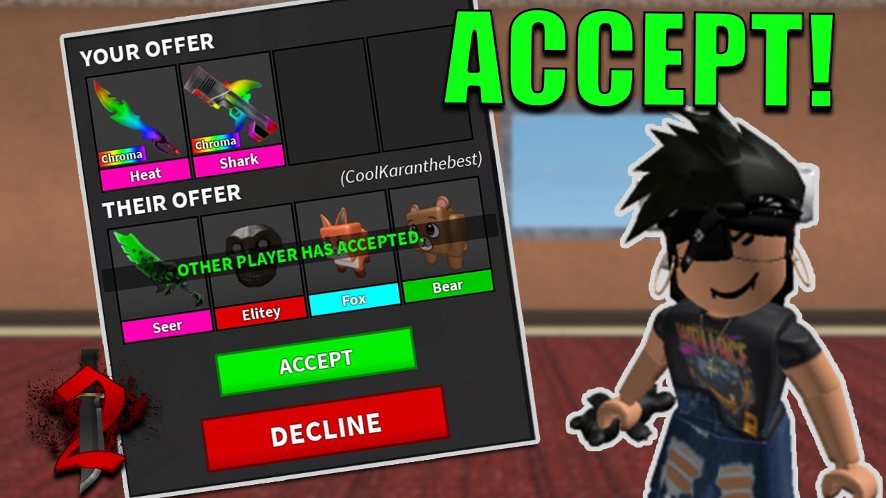 Exposing *SCAMMERS* in Murder Mystery 2!