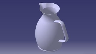 Famous How to make CAD Model of Jug in CATIA V5 | Surfacing Tutorial for beginners | #cadguruji Wealth