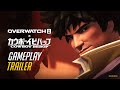 Overwatch 2 x cowboy bebop  gameplay trailer