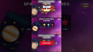8 planets flashcards ❤️ Learn Solar system 🌞 Planets order 🌚 Names of planets in English