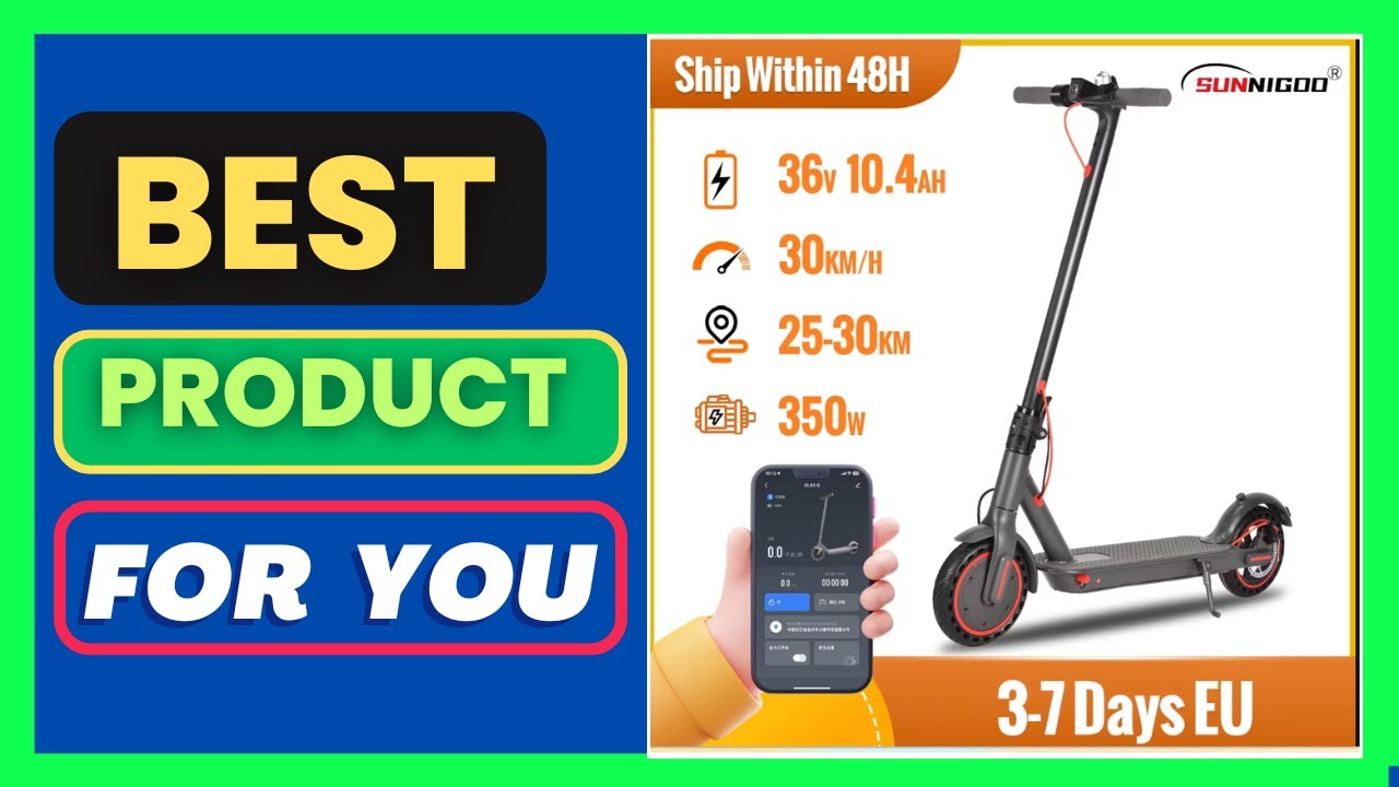 N7PRO-Trottinette Électrique pour Adulte, 350W, 36V 10,4 Ah