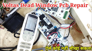 Dead VOLTAS Window ac pcb repair | Dead ac pcb Repair | pcb repair | ac pcb Repair