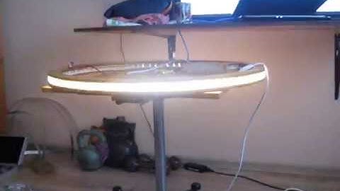 adressed LED ring test. arduino SK6812 DIY