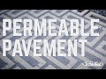 How to Build a Permeable Pavement with a Porous Concrete Overlay