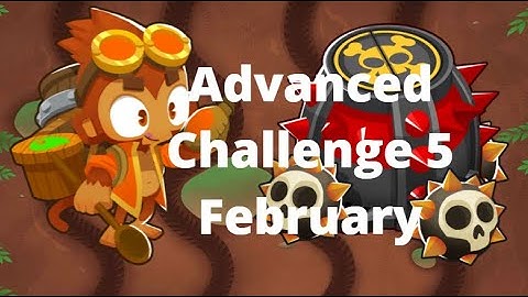 BTD6 Advanced Challenge | Super Mines Is The Most OP Upgrade | February 5, 2022