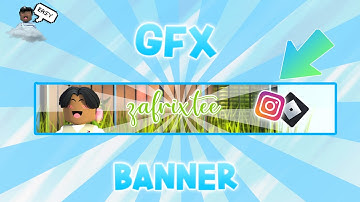how to make a GFX youtube banner || zafrixtee