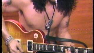 Slash From Gn' R Play His Les Paul 1988