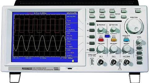 How to measure AC Voltage with osscilloscope