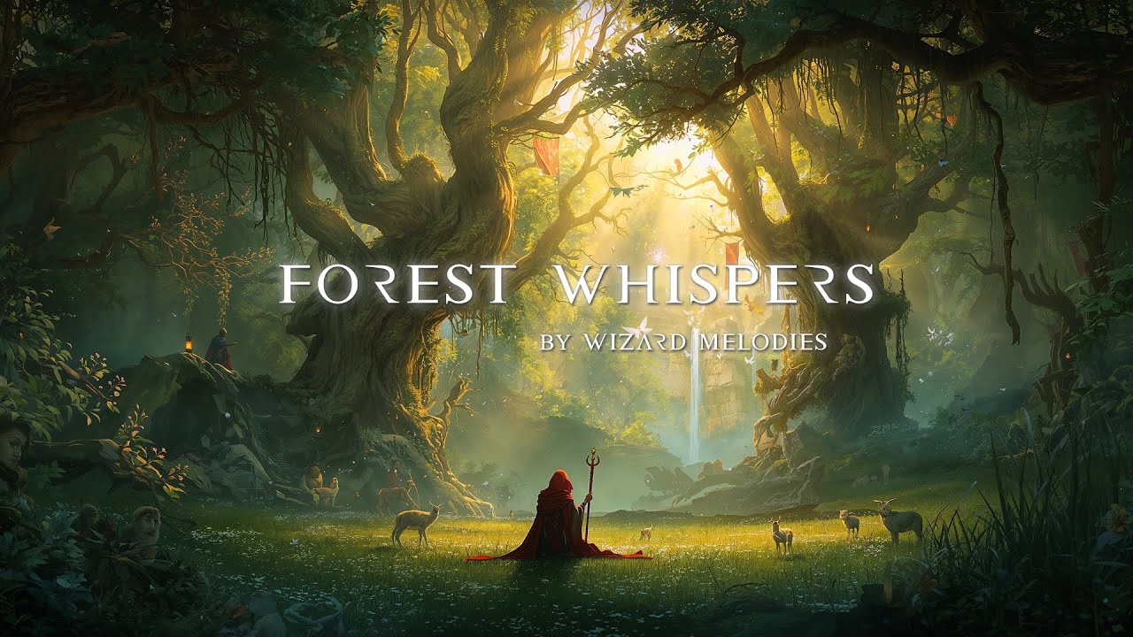 Enchanted Forest Whispers 🌿✨ | Fantasy Music for Relaxation & Focus