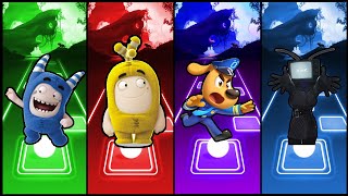 Oddbods Pogo ✨ Oddbods Bubbles ✨ Sheriff Labrador ✨ Tv Woman ✨ 🏆Who's Wins?🏆