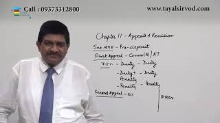 Appeals and Revision of Customs Act 1962 Prof. Rajesh Tayal covering Section 129E and 129EE